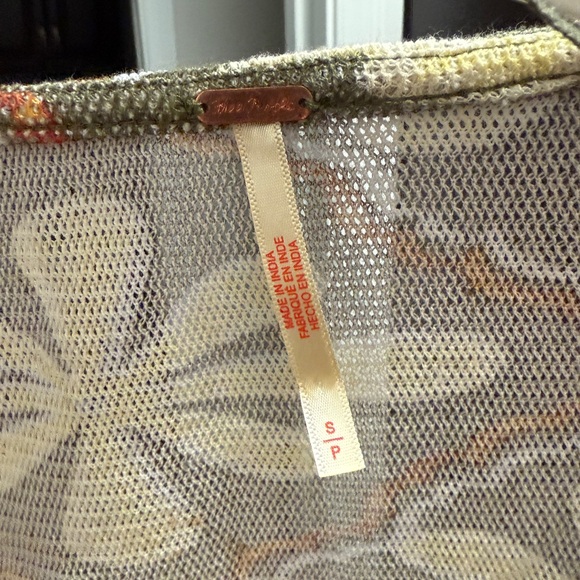 [NWT] FREE PEOPLE Through The Meadow top. Size Small - Picture 7 of 9